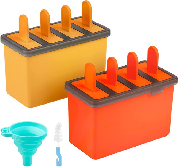 Popsicle Molds Set, 8 Ice Pop Makers – MTAZ
